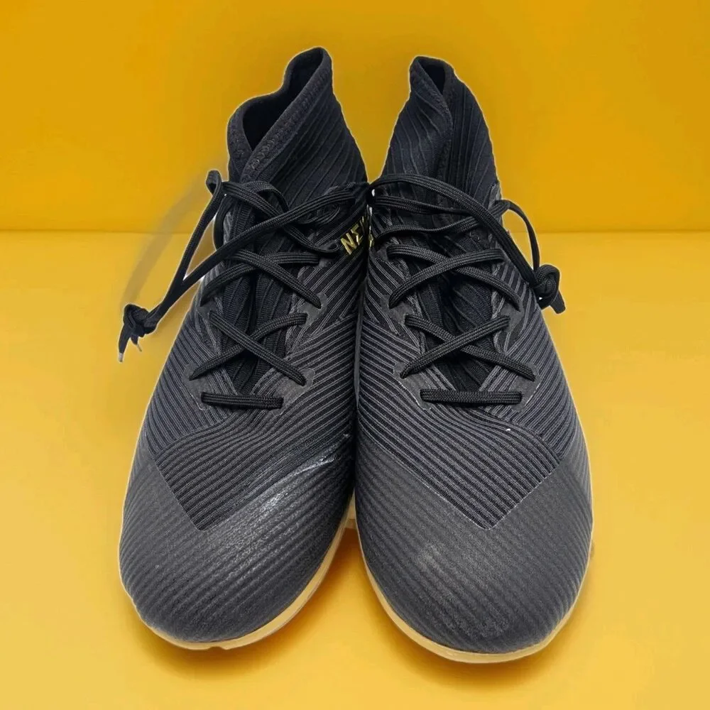 Adidas Nemeziz 19.3 IN Indoor Soccer Shoes Black Gum F34413 Men Size 12 New With